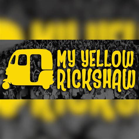 my yellow rickshaw